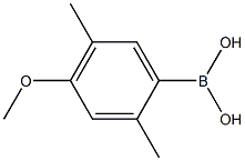 2.5-二甲基-4-甲氧基苯硼酸 结构式