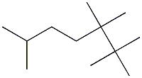 2,2,3,3,6-pentamethylheptane 结构式