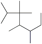 2,3,3,4,5-pentamethylheptane 结构式