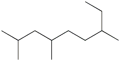 2,4,7-trimethylnonane 结构式