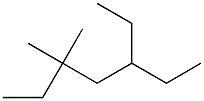 3,3-dimethyl-5-ethylheptane 结构式
