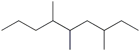 3,5,6-trimethylnonane 结构式