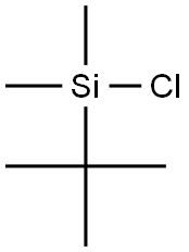 T-BUTYLDIMETHYLCHLOROSILANE, 50% IN TOLUENE (TBMS-50T) 结构式