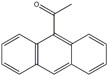 9-ACETYLANTHRANCENE 结构式