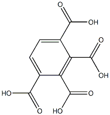 1,2,3,5-苯四甲酸 结构式