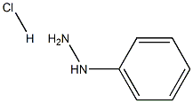 苯肼鹽酸鹽 结构式