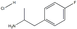 1-(4-FLUOROPHENYL)PROPANE-2-AMINE HCL 结构式