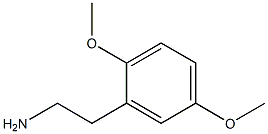 2,5-DIMETHYLOXYPHENYLETHYLAMINE 结构式