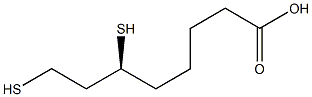 (S)-6,8-DIMERCAPTOOCTANOIC ACID 结构式