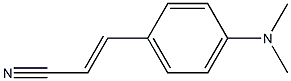 3-[4-(DIMETHYLAMINO)PHENYL]ACRYLONITRILE 结构式