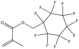 (PERFLUOROCYCLOHEXYL)METHYL METHACRYLATE 98% 结构式