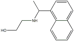 2(N-METHYL N-1-NAPHTHALENYL METHYL)AMINO ETHANOL 结构式