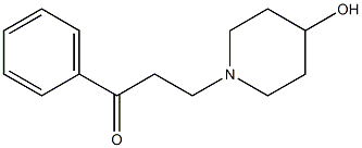 3-(1-PIPERIDINYL)-4-HYDROXYPROPIOPHENONE 结构式