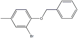 1-(BENZYLOXY)-2-BROMO-4-METHYLBENZENE ,98% 结构式