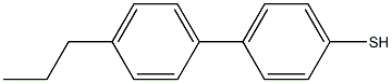 4-(4-N-PROPYLPHENYL)THIOPHENOL 96% 结构式