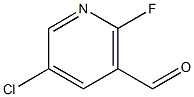 5-CHLORO-2-FLUORONICOTINALDEHYDE,98% 结构式