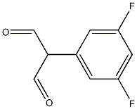 2-(3,5-DIFLUOROPHENYL)MALONDIALDEHYDE 97% 结构式