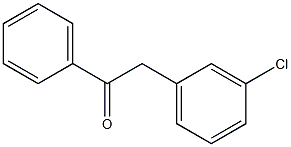2-(3-CHLOROPHENYL)ACETOPHENONE 97% 结构式