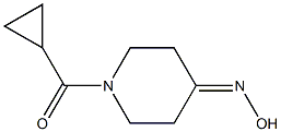 1-(CYCLOPROPYLCARBONYL)PIPERIDIN-4-ONE OXIME 结构式