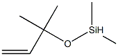 (1,1-DIMETHYL-2-PROPENYLOXY)DIMETHYLSILANE 97% 结构式