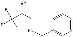 (R )-3-Benzylamino-1,1,1-trifluoro-propan-2-ol 结构式