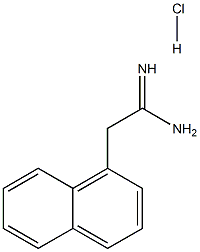 2-Naphthalen-1-yl-acetamidine HCl 结构式