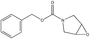 3-Cbz-6-oxa-3-aza-bicyclo[3.1.0]hexane 结构式