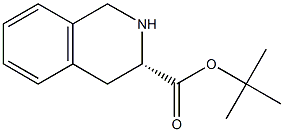 (S)-TERT-BUTYL 1,2,3,4-TETRAHYDROISOQUINOLINE-3-CARBOXYLATE 结构式