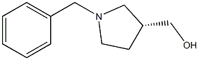 (R)-1-BENZYL-3-(HYDROXYMETHYL) PYRROLIDINE 结构式