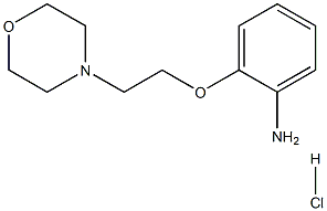 2-(2-Morpholinoethoxy)aniline, HCl 结构式