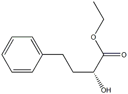 (R)-ETHYL 2-HYDROXY-4-PHENYLBUTANATE 结构式