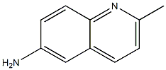 2-METHYL-6-AMINOQUINOLINE 结构式