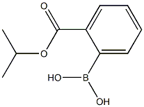 2-(ISOPROPOXYCARBONYL)PHENYLBORONIC ACID 结构式