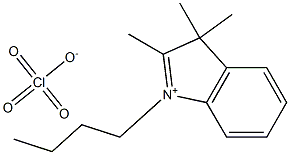 2,3,3-TRIMETHYL-1-N-BUTYLINDOLIUM PERCHLORATE 结构式