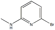 2-METHYLAMINO-6-BROMOPYRIDINE 结构式