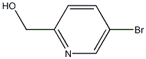 5-溴吡啶-2-甲醇 结构式