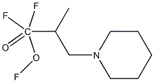 1,1,1-Trifluoro-2-(Piperidinylmethyl)Propionic Acid 结构式