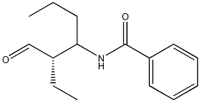 N-[(2S)-2-Formyl-1-Propylbutyl]Benzamide 结构式