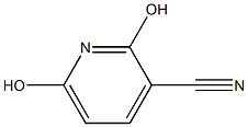 3-CYANO-2,6-DIHYDROXYPYRIDINE 结构式