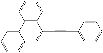 9-PHENYLETHYNYLPHENANTHRENE 结构式