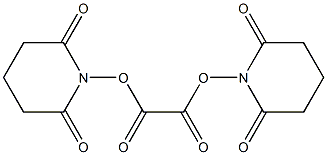 O,O''-OXALYLBIS(N-HYDROXYGLUTARIMIDE) 结构式