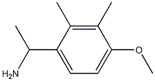 1-(4-METHOXY-2,3-DIMETHYLPHENYL)ETHANAMINE 结构式