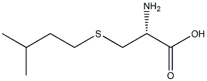 L-S-isoamylcysteine 结构式