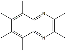 2,3,5,6,7,8-hexamethylquinoxaline 结构式