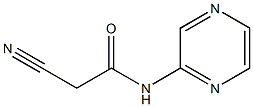 2-cyano-N-(2-pyrazinyl)acetamide 结构式