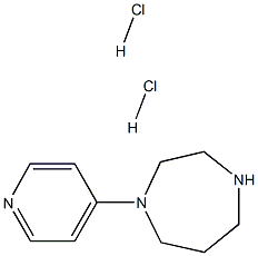 1-(4-Pyridyl)-homopiperazin 2HCl 结构式