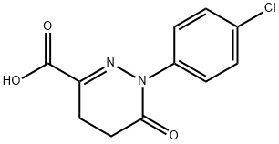 1-(4-chlorophenyl)-6-oxo-1,4,5,6-tetrahydropyridazine-3-carboxylic acid 结构式