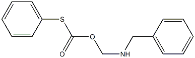 (benzylamino)methyl (phenylthio)methanoate 结构式
