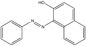 1-(2-phenyldiaz-1-enyl)-2-naphthol 结构式