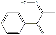 3-phenylbut-3-en-2-one oxime 结构式